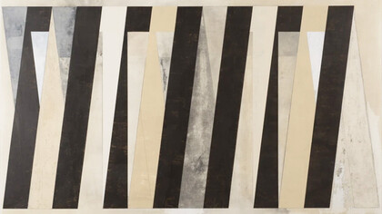 John Carter, Untitled Theme Study, 1989, Acrylic on paper, 80,7 x 110,6 cm  Courtesy of the Artist and Redfern Gallery, London
