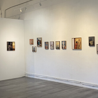 Diego Dominici, You deserve, vista della mostra. Cortesia della Galleria Febo e Dafne