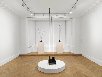Takis, The void, exhibition view. Courtesy of White Cube