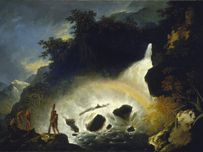 [Cascade Cove] Dusky Bay, 1775, Hodges, © National Maritime Museum, London