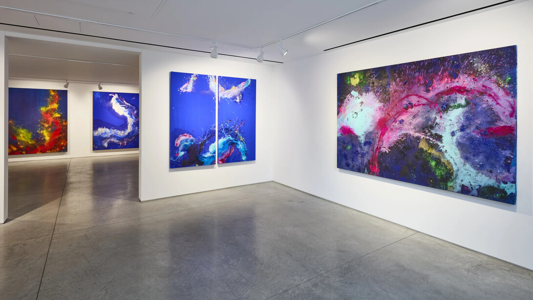 Augustus Francis, Materia prima, exhibition view. Courtesy of ACA Galleries