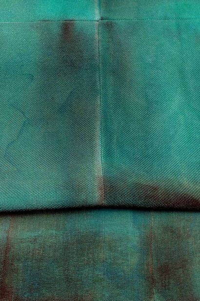 Jamie Poblete, particolare nero-verde. Cortesemente offerto da Dep Art Out Gallery