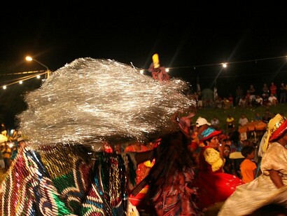 Festival Canavial 2013. O festival nasceu para legitimar o imaginário da região, munido de riquezas entre a história econômica do Brasil evidenciado pelos ex-escravos que mostravam nas brincadeiras as manifestações de seus sonhos
