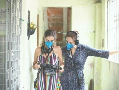As diretoras: Ana e Helena Petta