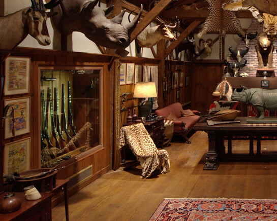The Colby Trophy Room. Courtesy of Museum of Science