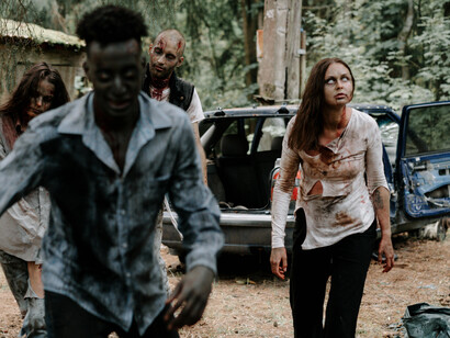 Zombie filmsestablished themselves as staple of the genre, albeit becoming a little stale