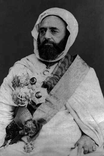 Abd al-Qadir ibn Muhyi al-Din, also referred to as Emir Abdelkader or Abd al-Qadir al-Hassani al-Jaza'iri, was an influential Algerian religious and military leader who led the fight against the French colonial invasion of Algeria during the early 19th century
