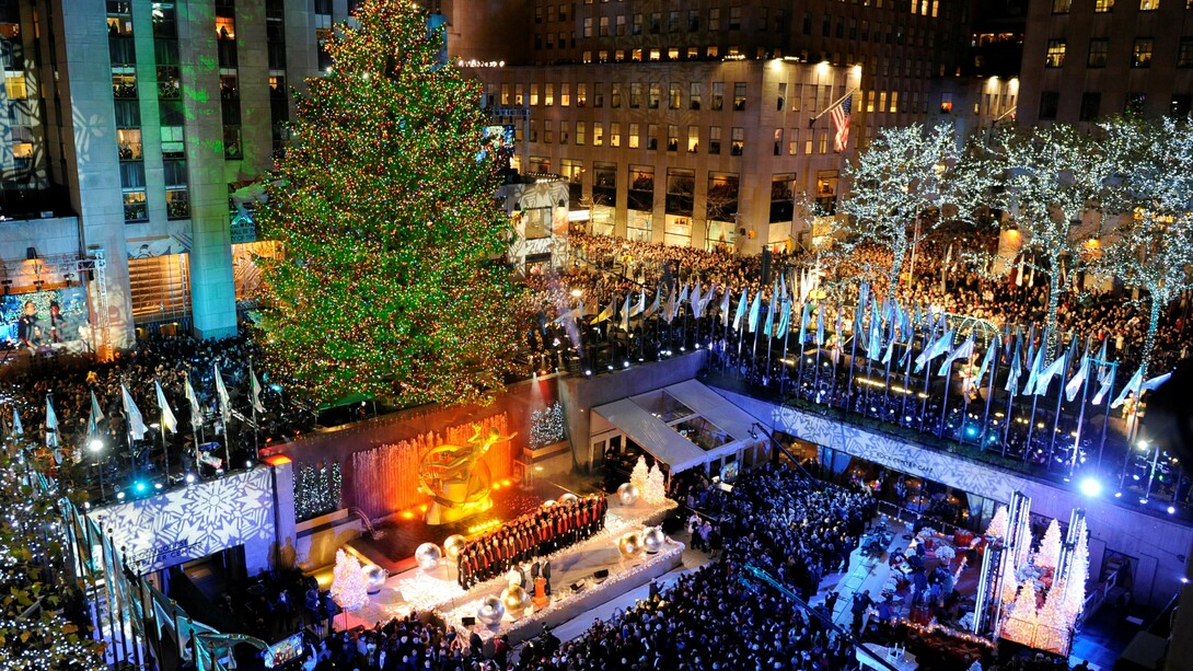 El árbol de Navidad del Rockefeller Center, Nueva York