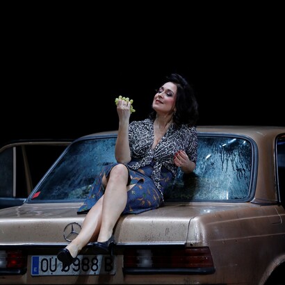 Marina Comparato nella “Carmen” del Teatro La Fenice. Sul podio c’era Myung-Whun Chung, la regia, che fece molto parlare, era firmata da Calixto Bieito