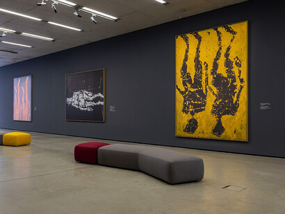 Baselitz now, exhibition view. Courtesy of Museum der Moderne