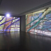 Various artists, Screen time. Leipzig video art since 1990, exhibition view. Courtesy of Museum der bildenden Künste Leipzig