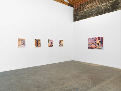 Anna Freeman Bentley, Complete reality, exhibition view. Courtesy of Anat Ebgi