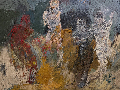 Thaddeus Radell, The Judgment of Paris, 48x66 