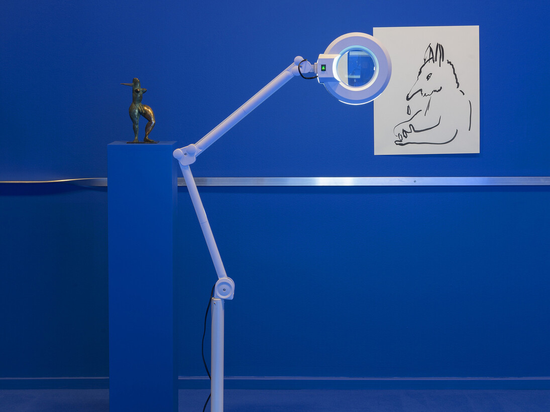 Camille Henrot, The Pale Fox (détail), 2014. Photo : Anders Sune Berg