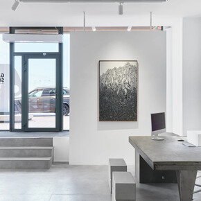 Lee Hyun Joung and Kwang Bum Jang, Two shores, exhibition view. Courtesy of Galerie Sept