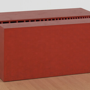 Donald Judd, Sans titre, 1963–1966. Avec l’aimable autorisation du Musée des beaux-arts du Canada