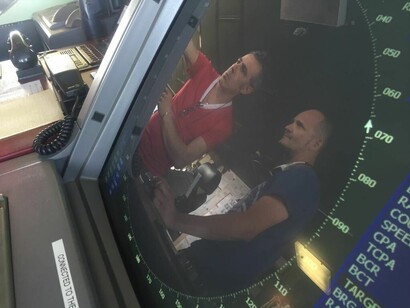 Paolo Fresu a bordo dell'Aquarius