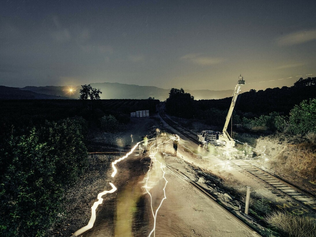 Aaron Koblin & Ben Tricklebank, Untitled #1, 74 x 114 cm, digital print mounted, 2014
