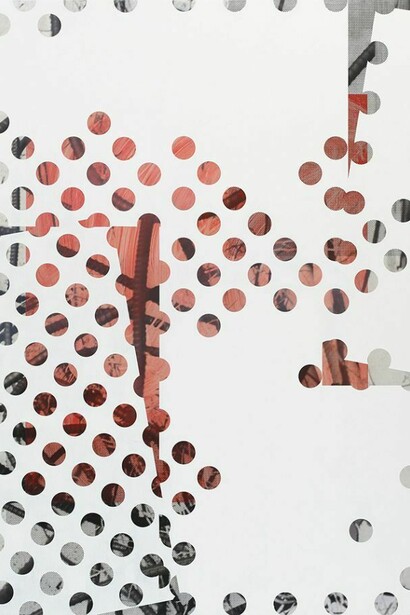 Kevin Appel, Separation Play, 2014, Acrylic, oil, and UV cured ink on canvas over panel, 65 x 54 inches, 165.1 x 137.2 cm