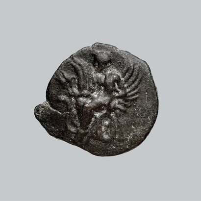 Moneta VII secolo a.C. - III secolo d.C., bronzo attico, Eleusi, Bibliothèque nationale de France