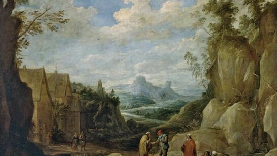 Davide Teniers, o Jovem, Paisagem com Ciganos, c. 1641-1645,óleo sobre tela, 177 x 239 cm, © Madrid, Museu Nacional do Prado