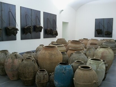 Installazione di Jannis Kounellis