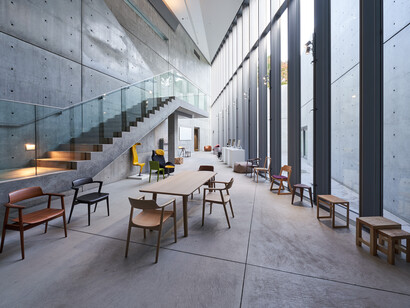 Chairs Designed by Committee Members © Masaya Yoshimura