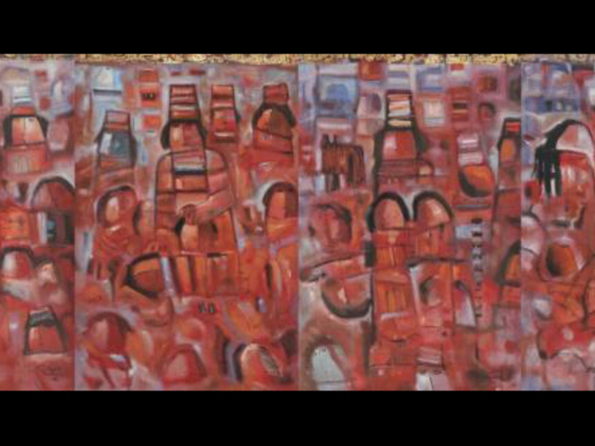 ファテ・アル・ムダレス画集　Fateh AL MOUDSRRES FATEH MOUDARRES (1922, ALEPPO - 1999, DAMASCUS), Ladies of the