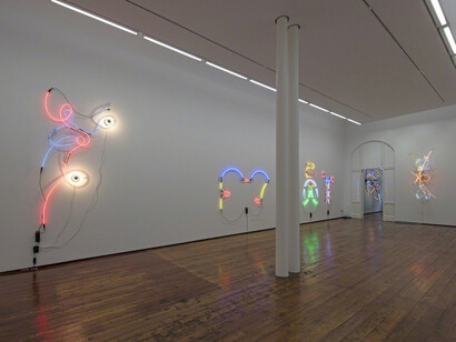 Keith Sonnier. Courtesy of Galleria Fumagalli