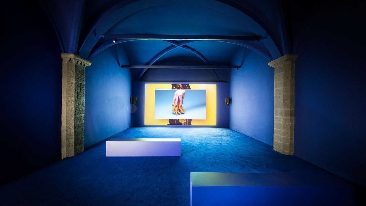 Camille Henrot, video still, Grosse Fatigue, 2013, veduta Museo Gucci
