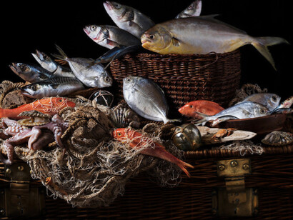 Sleep with the Fishes. Courtesy of Robert Mann Gallery
