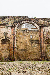 Interior del Convento de la Compañía de Jesús, Primera Universidad del Istmo de Panamá