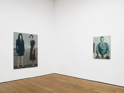 Alex van Warmerdam, Apparitions, exhibition view. Courtesy of Grimm