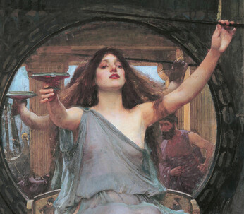 John William Waterhouse. Circe offre il veleno a Odisseo