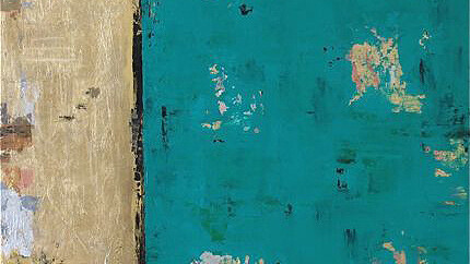 Takefumi Hori, Green 21, 90 x 90 cm