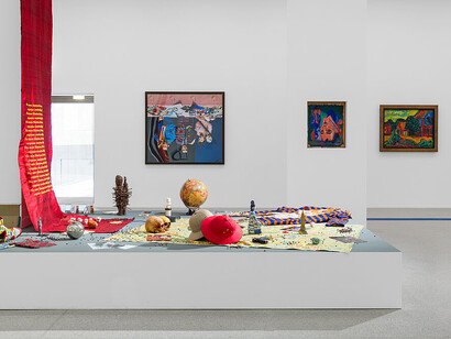 Various artists, The world of tomorrow will have been another present, exhibition view. Courtesy of Mumok