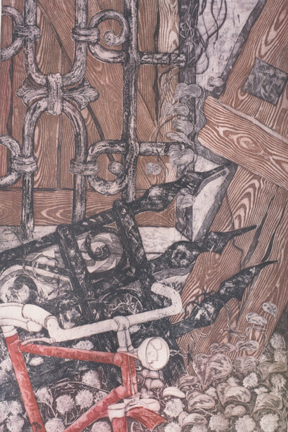 La corte dimenticata, cm 60 x 90