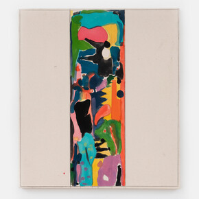 First Section Still Life, 2020
acrylic and coloured pencil on canvas
71.1 × 63.5 cm, 28 × 25 in.
Courtesy the Artist and Xavier Hufkens, Brussels
photo credit: HV-studio