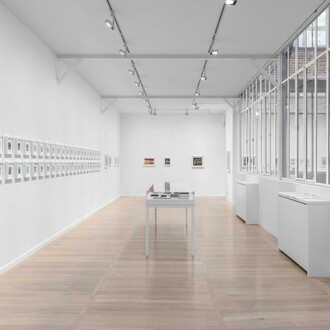 Frank Walter, Moon voyage, exhibition view. Courtesy of David Zwirner Gallery