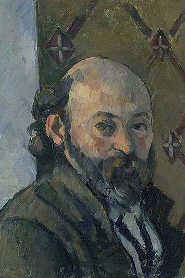 Paul Cézanne, Self-Portrait, 1880–1881, oil on canvas, The National Gallery, London. Bought, Courtauld Fund, 1925, © National Gallery, London