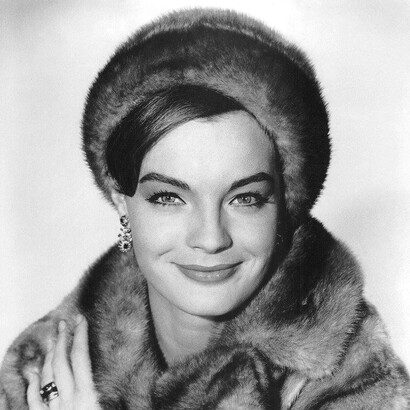 Romy Schneider, comenzó su carrera en películas de corte romántico que le dieron fama mundial por su naturalidad interpretativa