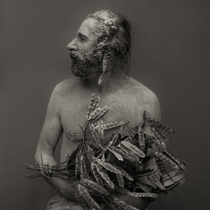 Roberto Kusterle, La fascina del nulla, 1993, fotografia ai sali d’argento su carta baritata, 480 x 480 mm
