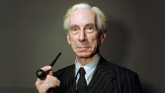 El filósofo británico Bertrand Russell
