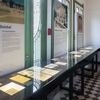 Otto Wagner Pavillons, Karlsplatz. Mit freundlicher genehmigung des Musa Museums