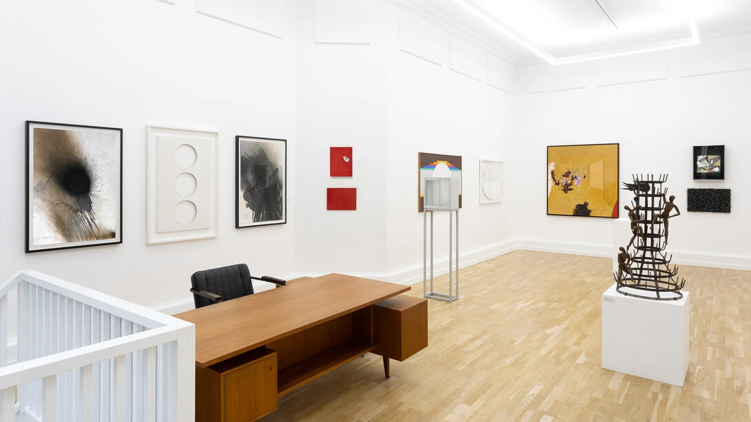 Various artists, Celebrating 100 years – Part 2, exhibition view. Courtesy of The Mayor Gallery