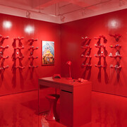 Exhibition view, Acrylics: Hidden Sculptural Art, curated by IceCold, 2024, A.I.R. Gallery, Brooklyn, NY. Image courtesy of A.I.R. Gallery and the artist. Photography credit: Matthew Sherman