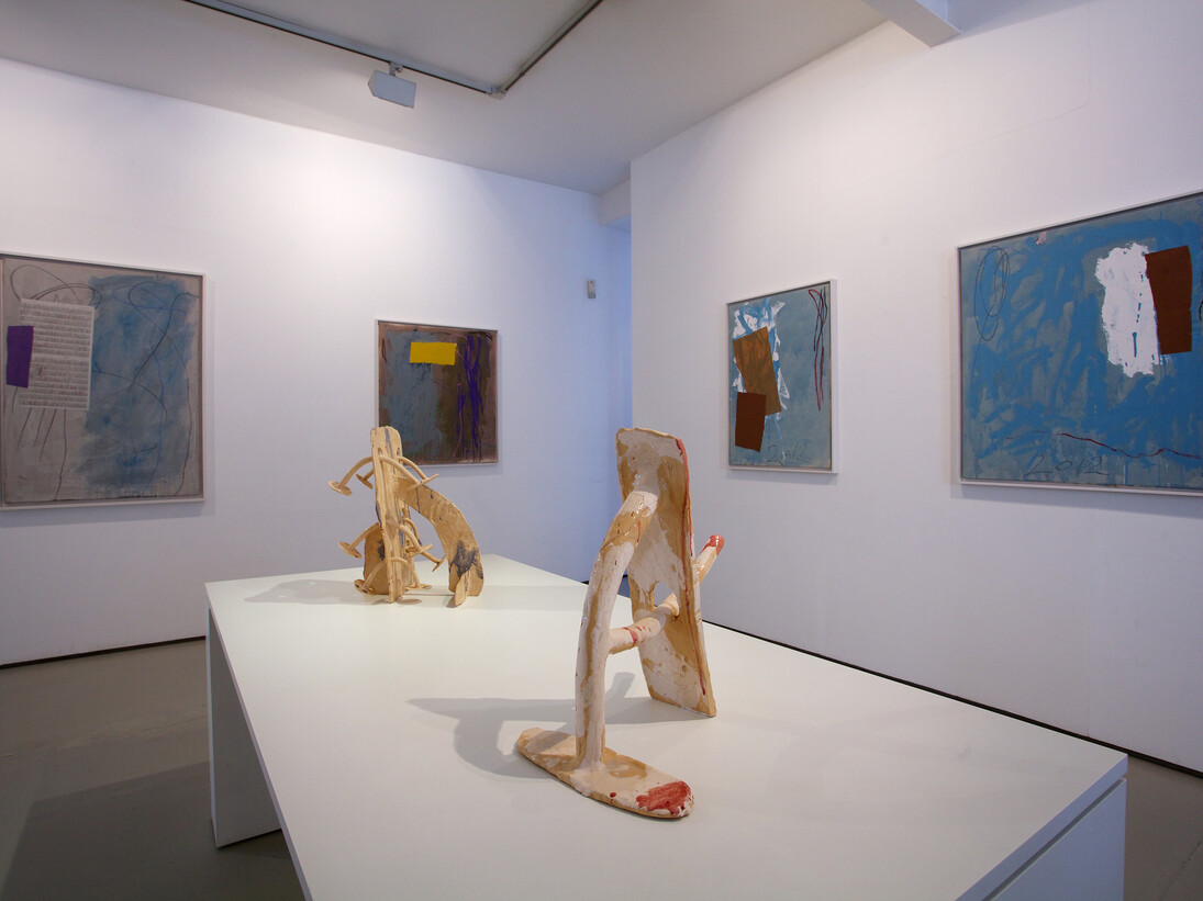 Installation view of Bryan Illsley, 'Fun and Games' (2014), photo © Philip Sayer, courtesy of Marsden Woo Gallery, London