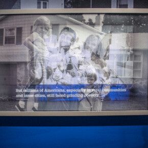 Civil Rights, Exhibition view. Courtesy of LBJ Presidential Library
