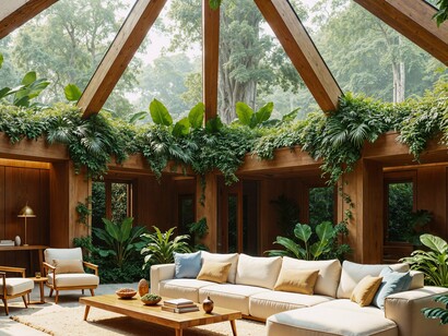 Wright enxergava além do imaginário comum e compartilhava que uma casa não deveria parecer colocada na paisagem, mas emergir dela, como se sempre pertencesse àquele solo. Esse posicionamento entrava em contraste com a rigidez industrial e à padronização que começava a dominar as cidades modernas