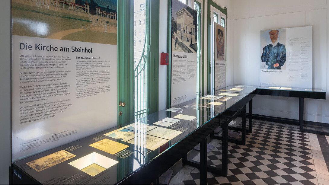 Otto Wagner Pavillons, Karlsplatz. Mit freundlicher genehmigung des Musa Museums